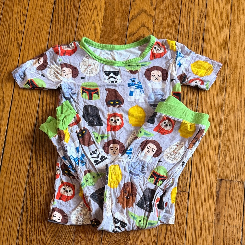 Kids Little Sleepies Star Wars pajama set